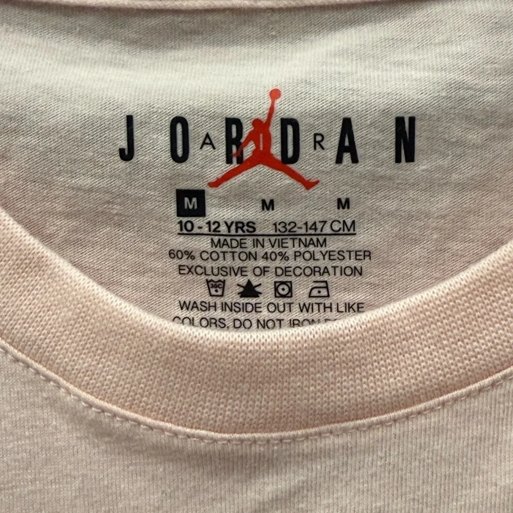 Nike Air Jordan Kids Legend Pink Jumpman Graphic T-Shirt Size M (10–12) NWT